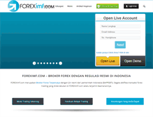Tablet Screenshot of foreximf.com